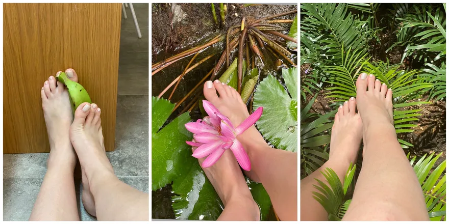 OnlyFans cuenta sweetestfeetxx header 2