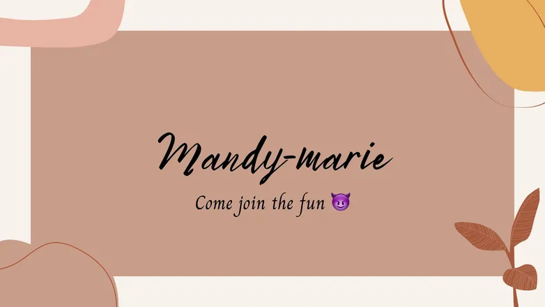OnlyFans cuenta mandymariexox header 2