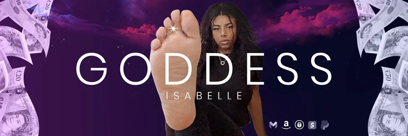 OnlyFans cuenta goddessisabelle_xo header 2