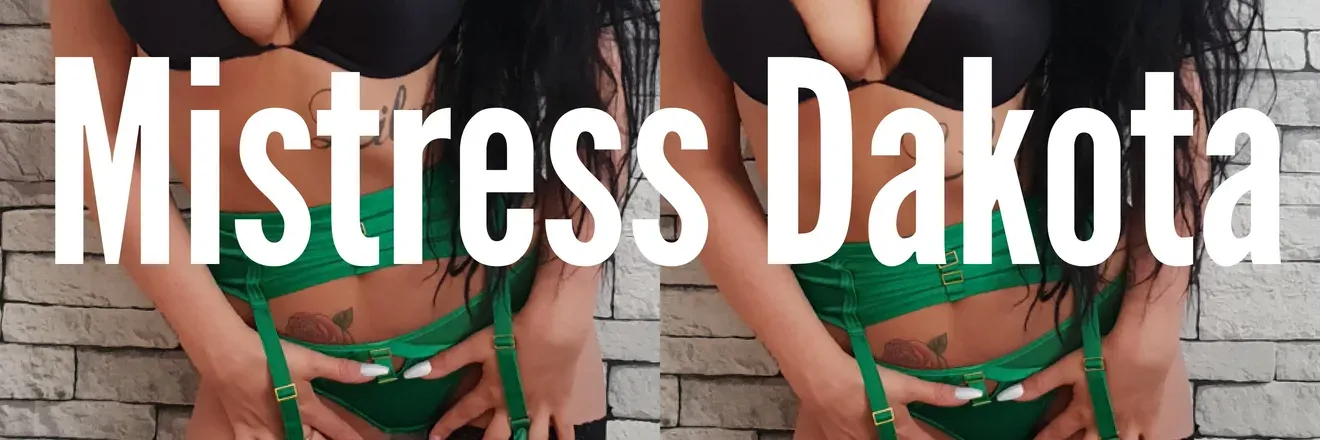 OnlyFans cuenta dakota_mistress header 2