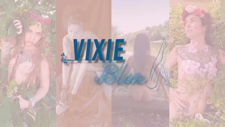 OnlyFans cuenta vixieblue header 2