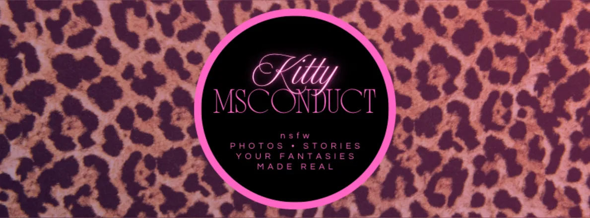 OnlyFans account  kittymsconduct header 2