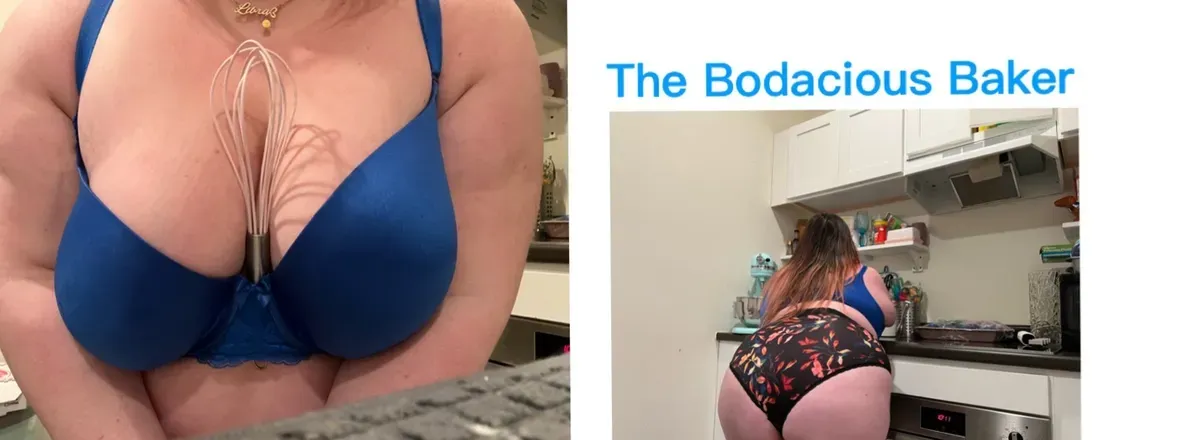 OnlyFans account  thebodaciousbaker header 2