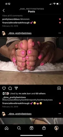 OnlyFans cuenta dimeprettyfeet avatar 1