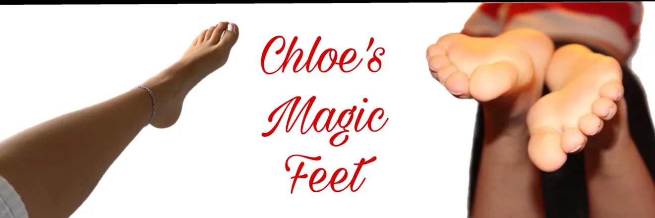 OnlyFans cuenta chloesmagicfeet header 2
