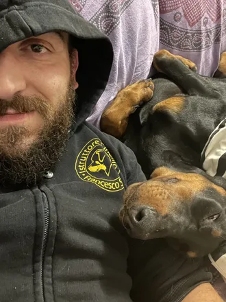 OnlyFans account  francescosaccodogtrainer header 2