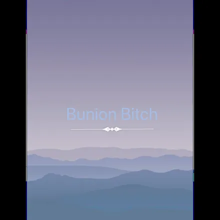 OnlyFans cuenta bunion_bitch header 2