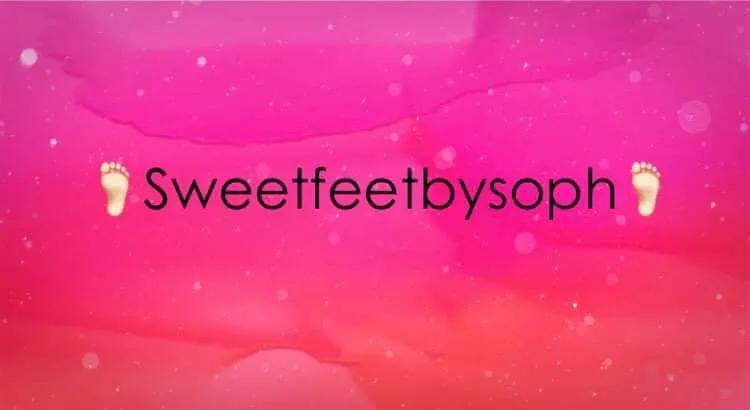 OnlyFans account  sweetfeetbysoph header 2