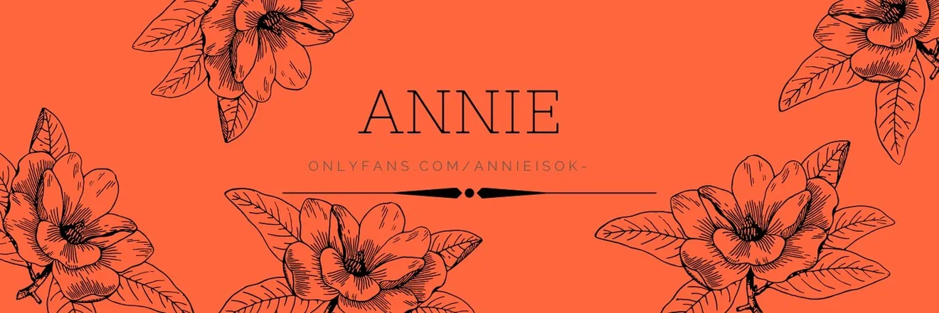 OnlyFans cuenta annieisok- header 2