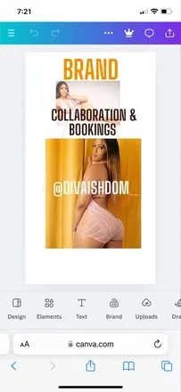 OnlyFans account  divadom avatar 1