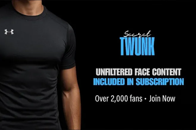 OnlyFans account  secrettwunk header 2