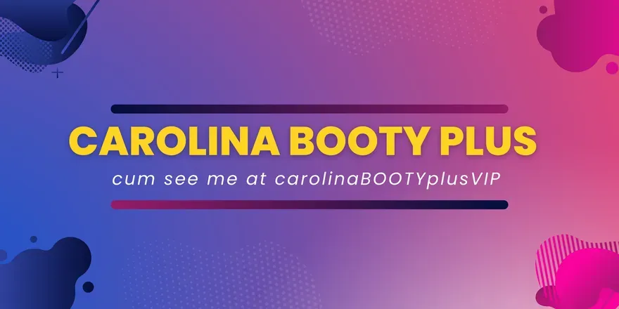 OnlyFans cuenta carolinabootyplus header 2