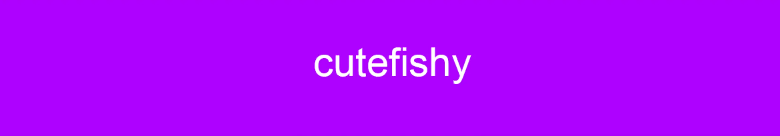 OnlyFans account  cutefishy header 1