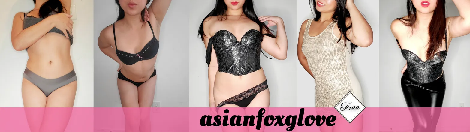 OnlyFans cuenta asianfoxglove header 2
