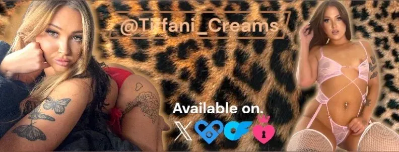 OnlyFans account  tiffani_creams header 2