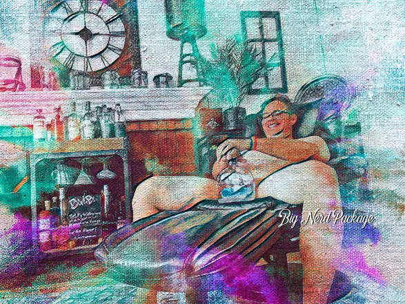 OnlyFans account  bignerdpackage header 2