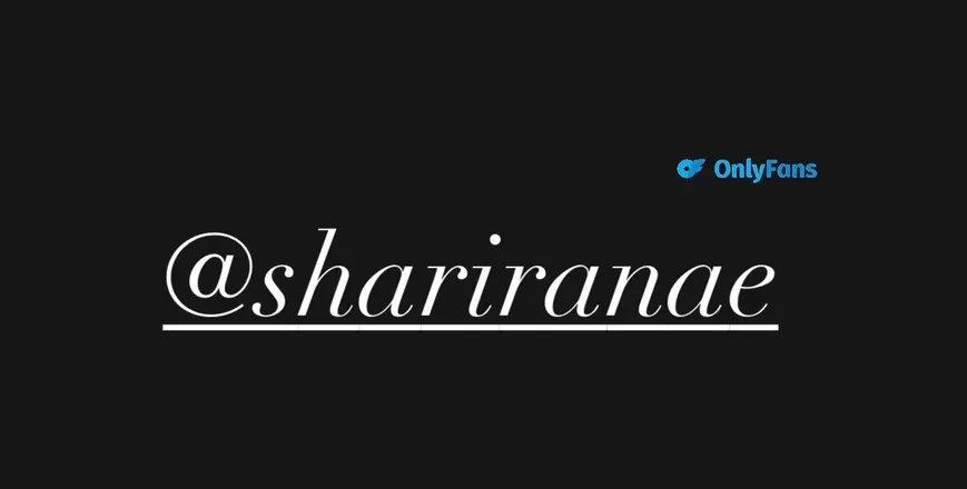 OnlyFans cuenta shariranae header 2