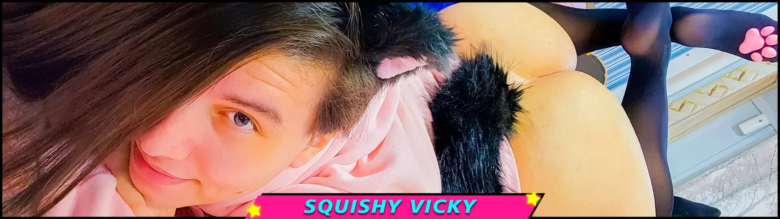 OnlyFans cuenta thesquishyvicky header 2