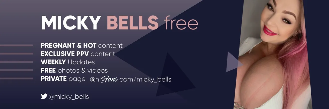 OnlyFans cuenta mickybellsfree header 2