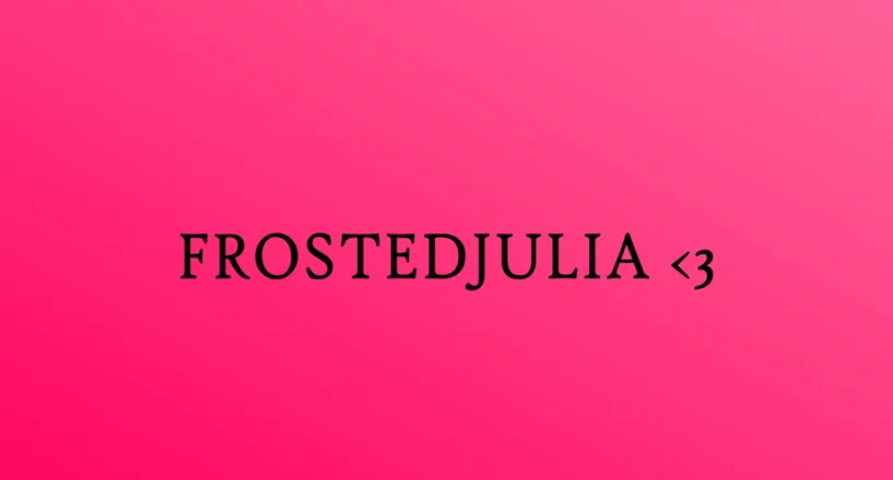 OnlyFans cuenta frostedjulia header 2