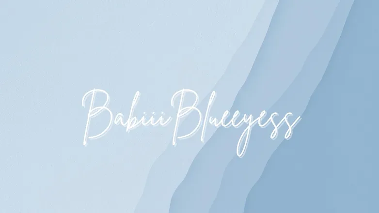 OnlyFans account  babiiiblueeyess header 2