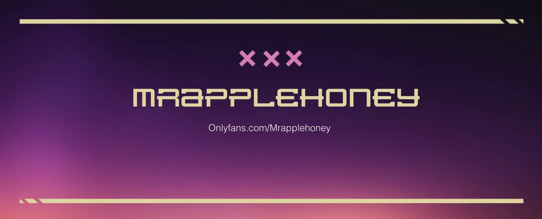 OnlyFans cuenta mrapplehoney header 2