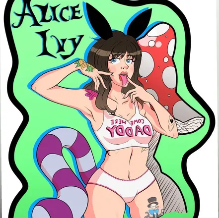 OnlyFans cuenta aliceivy header 2