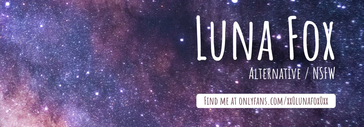 OnlyFans cuenta xx0lunafox0xx header 2