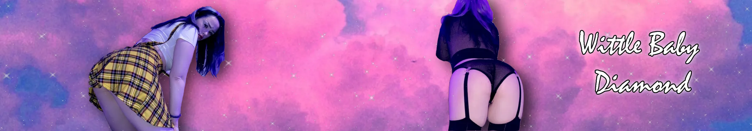 OnlyFans cuenta wittlebabydiamond header 2