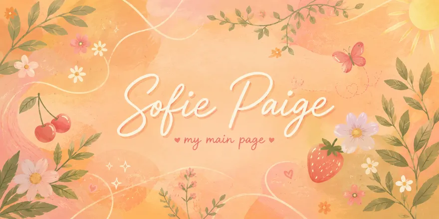 OnlyFans account  sofiepaige header 2