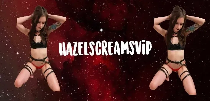 OnlyFans account  hazelscreams header 2