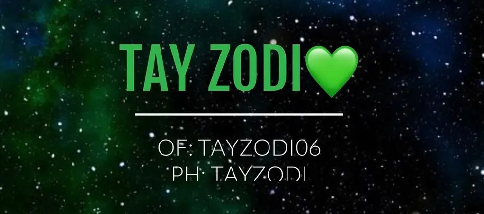 OnlyFans account  tayzodi header 2