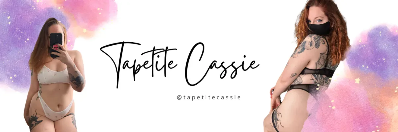 OnlyFans cuenta tapetitecassie header 2