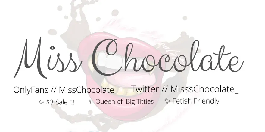 OnlyFans cuenta misschocolate header 2