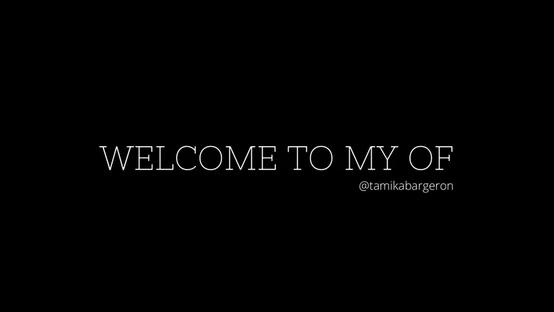 OnlyFans cuenta tamikabargeron header 2