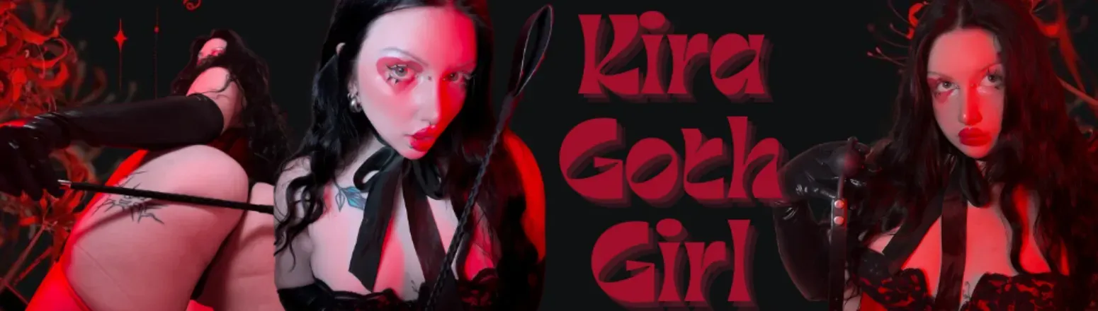 OnlyFans cuenta kira_gothgirl header 2