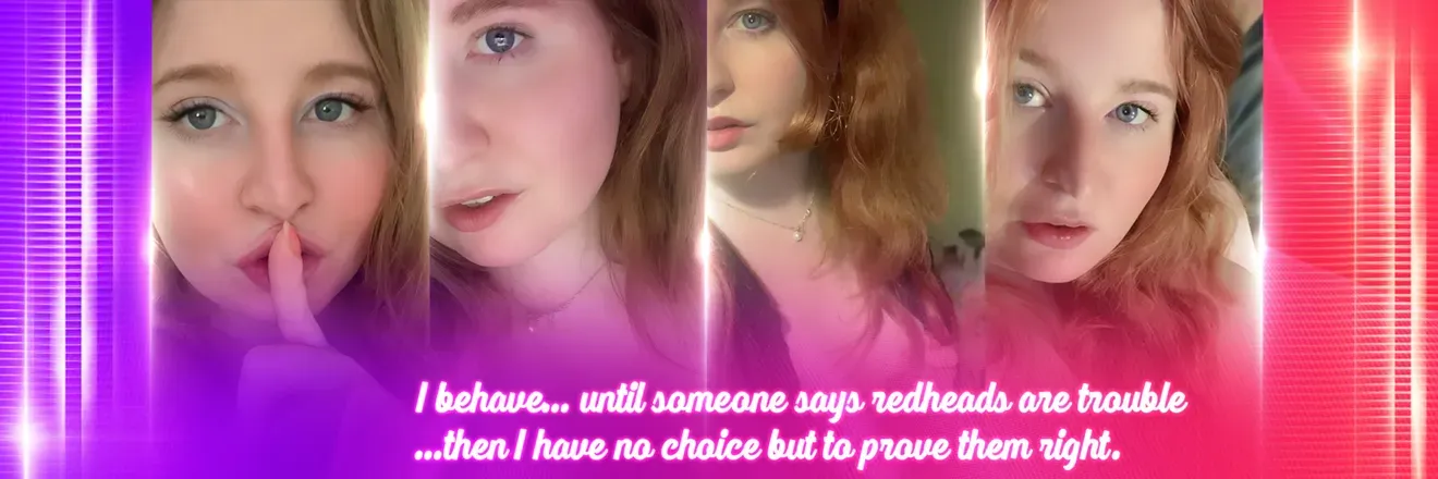 OnlyFans account  gingerliciouscurvygirl header 2