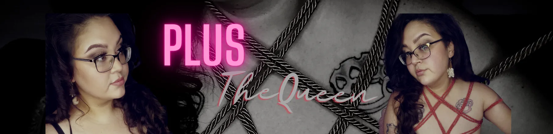 OnlyFans account  plusthequeen header 2