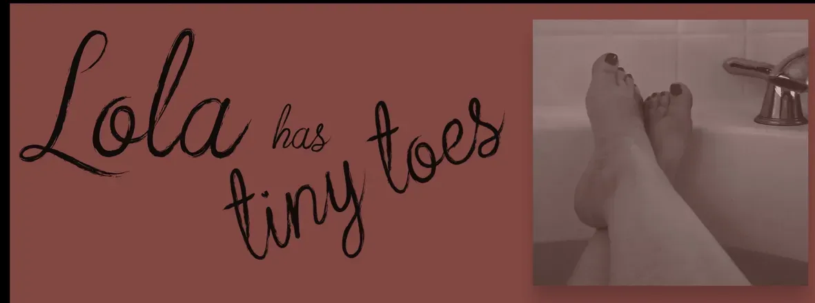 OnlyFans cuenta lolahastinytoes header 2