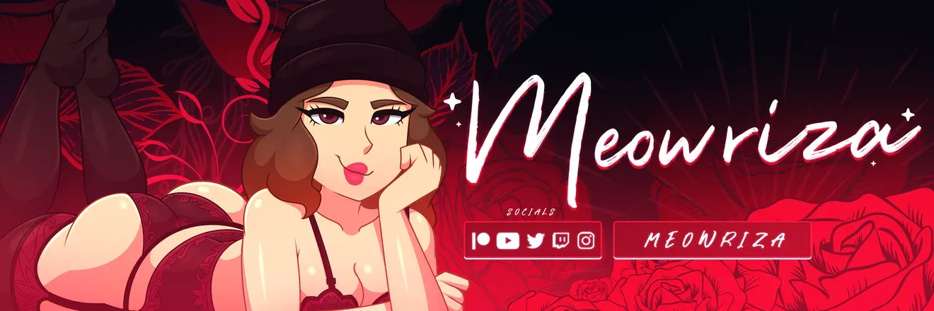 OnlyFans account  meowriza header 2