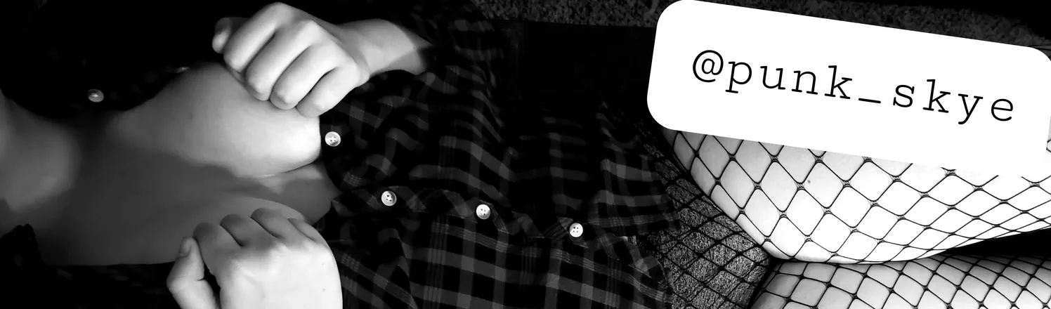 OnlyFans cuenta punk_skye header 2