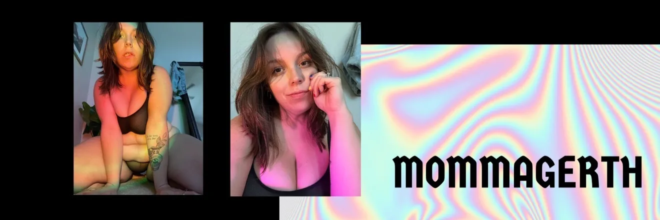 OnlyFans cuenta mommagerthfree header 2