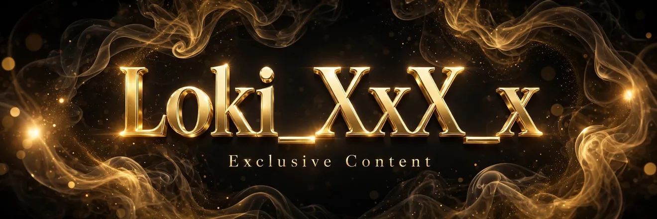OnlyFans account  loki_xxx_x header 2