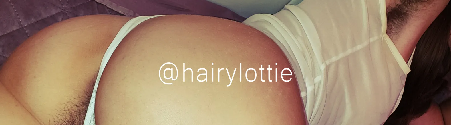 OnlyFans cuenta hairylottie header 2