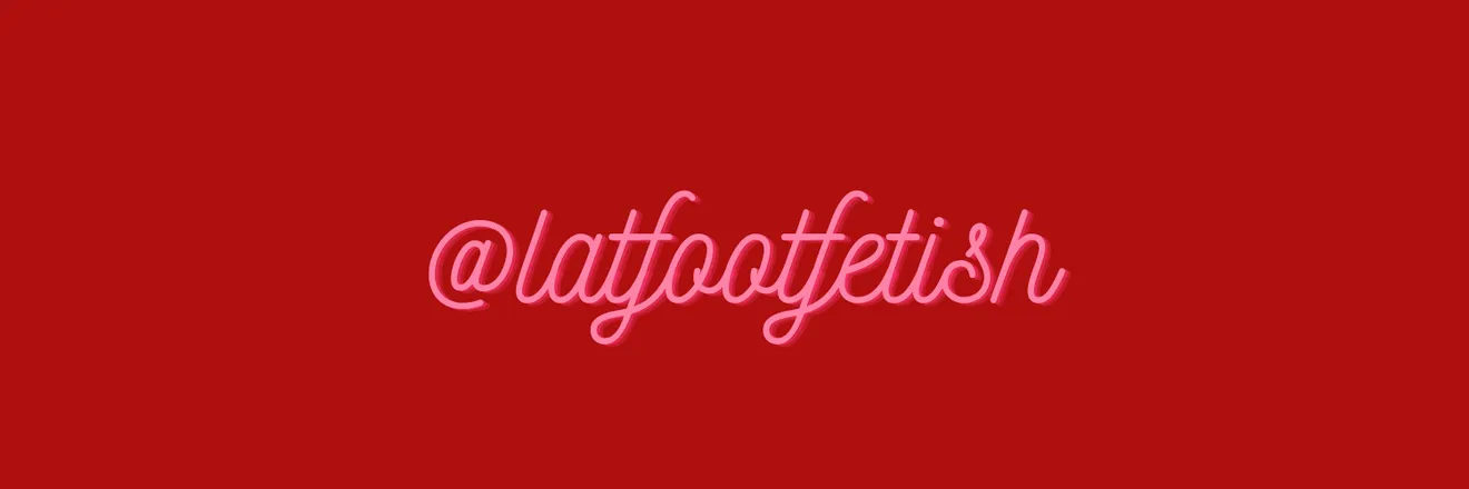 OnlyFans cuenta latfootfetish header 2