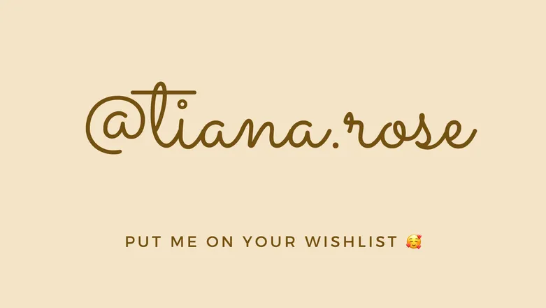 OnlyFans cuenta tiana.rose header 2