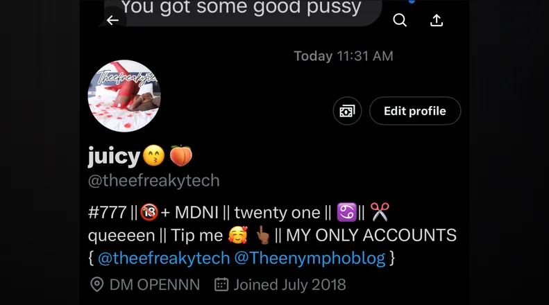 OnlyFans cuenta theefrkytechh header 2
