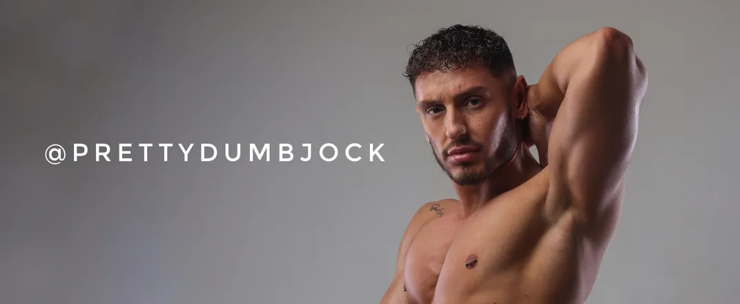 OnlyFans cuenta prettydumbjock header 2