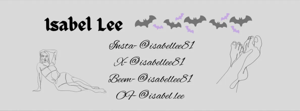 OnlyFans cuenta isabel.lee header 2