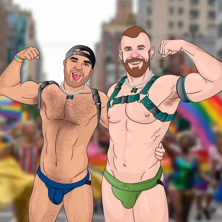OnlyFans cuenta musclepupbadge header 2